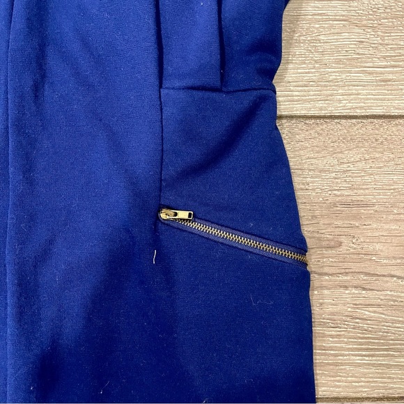 Bright blue Zipper dress - Picture 2 of 5